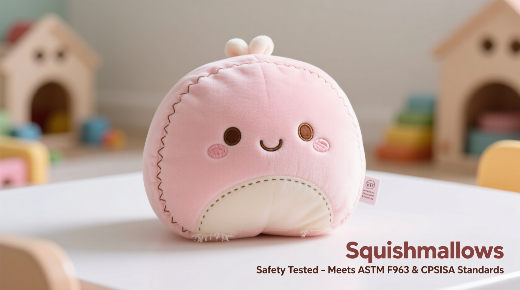 are squishmallows safe for toddlers choking hazards and materials checked