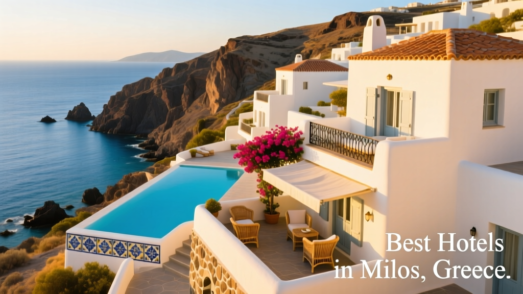 The Best Hotels in Milos, Greece: Authentic Charm, Coastal Design, and Uncompromising Service