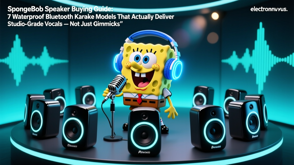 Spongebob Speaker Buying Guide: 7 Waterproof Bluetooth Karaoke Models That Actually Deliver Studio-Grade Vocals — Not Just Gimmicks
