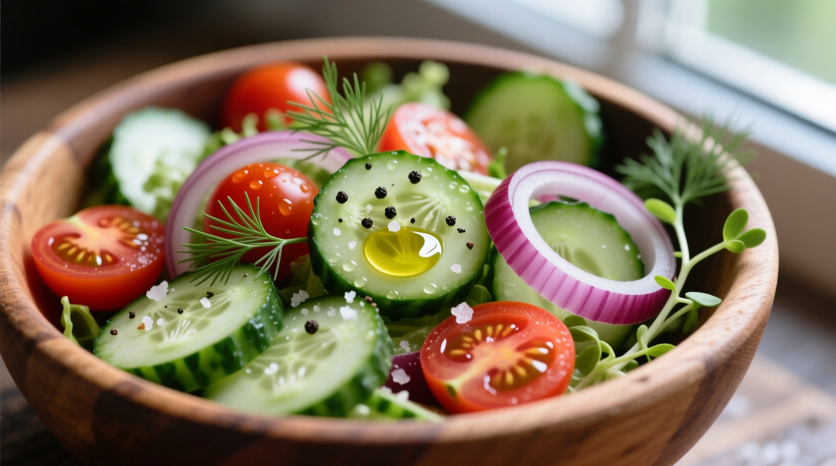 Perfect Cucumber Red Onion Tomato Salad Recipe