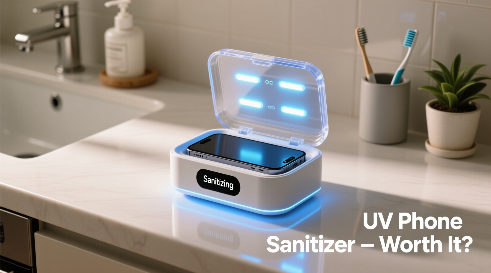 are uv phone sanitizers worth the counter space or just another gimmick