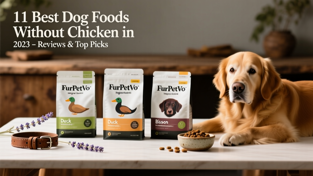 Packaging of FurPetVo Ingredient Diets showing clear labeling and single-protein options like duck and bison