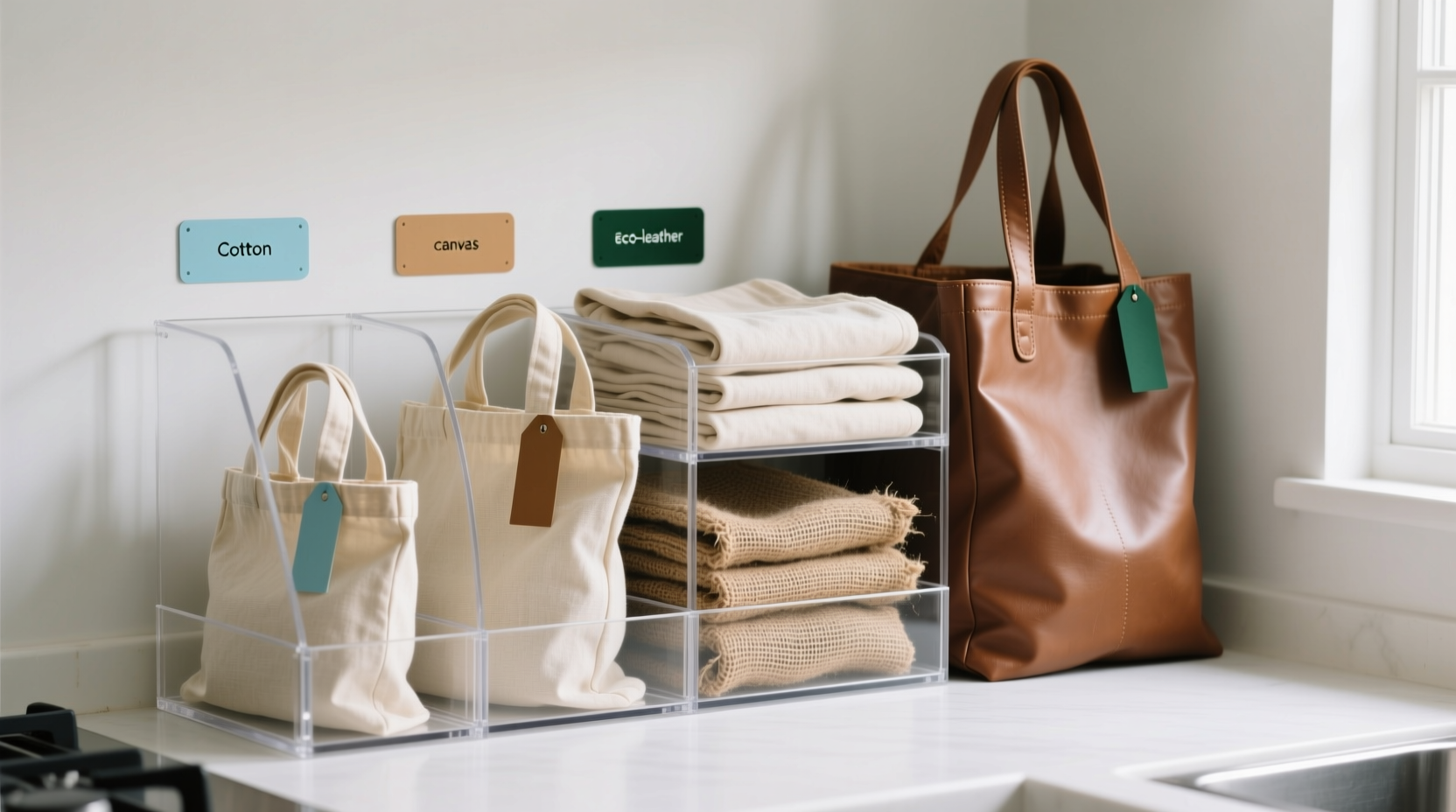 closet organization tips reusable bag system