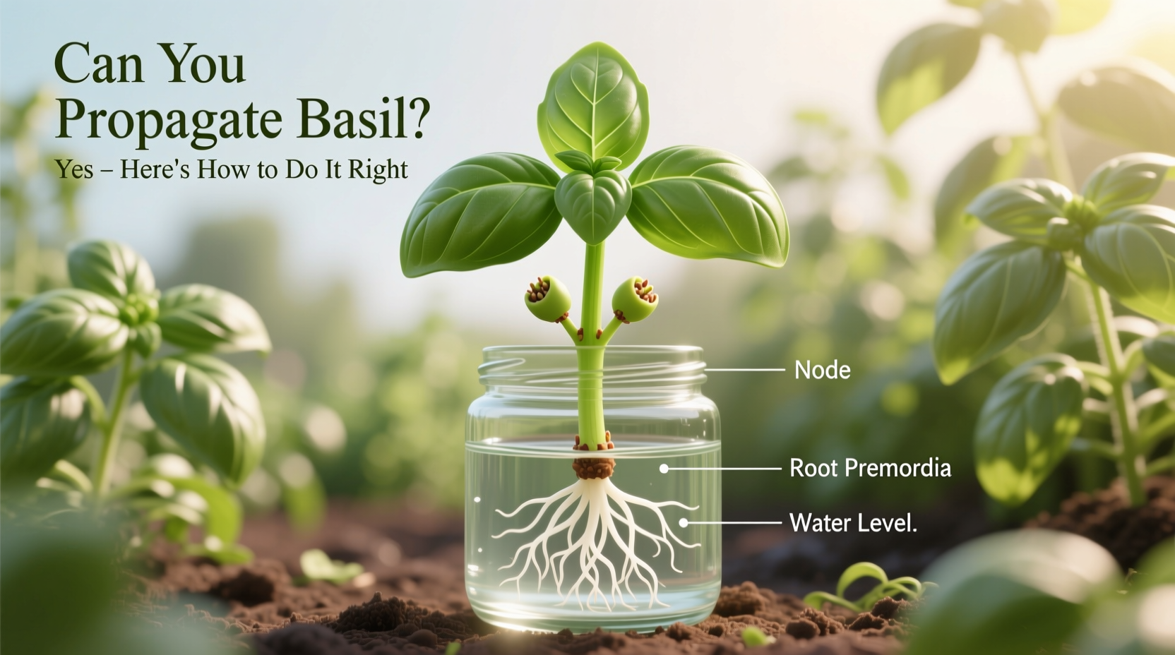 2 Proven Ways to Propagate Basil | TheHomeSprouts