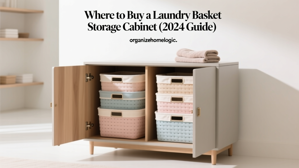 Where to Buy a Laundry Basket Storage Cabinet (2024 Guide)