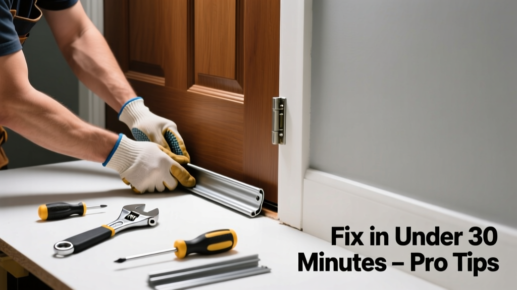 Fix a Missing or Faulty Door Sweep in Under 30 Minutes