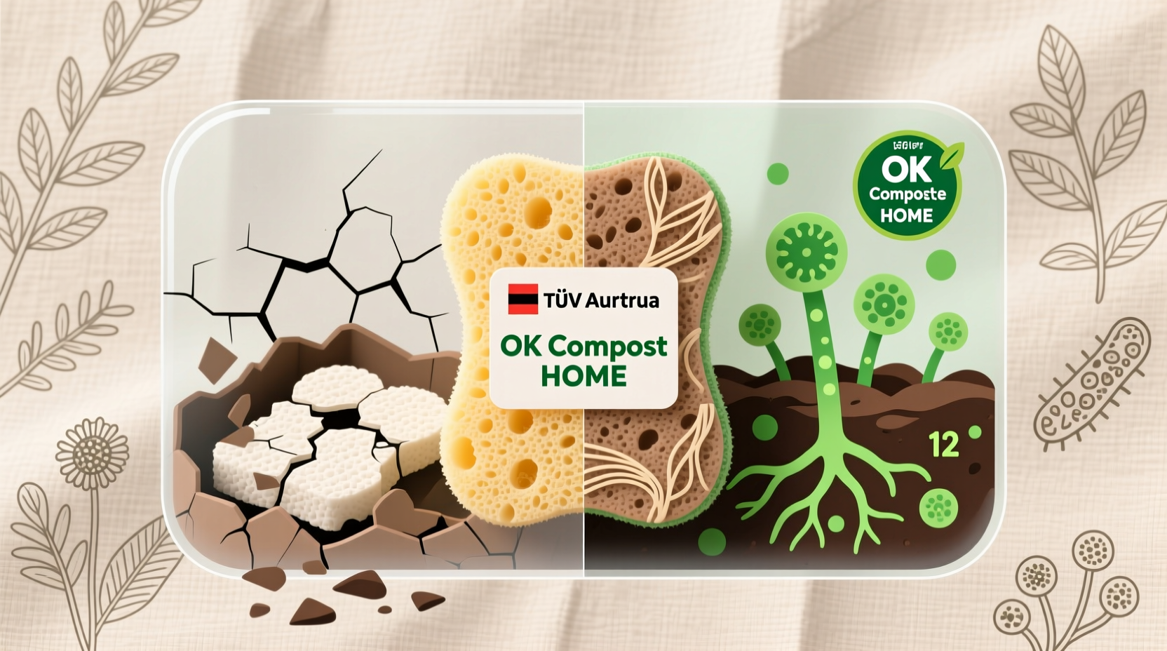 compostable vs cellulose sponges truths for home compost