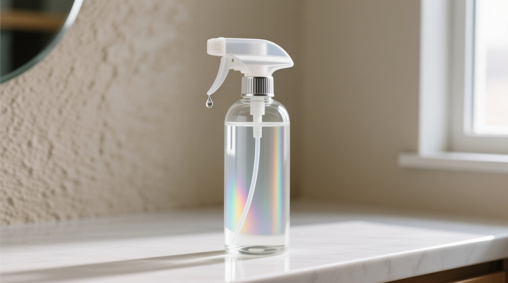 new in the shop glass laundry detergent spray bottle