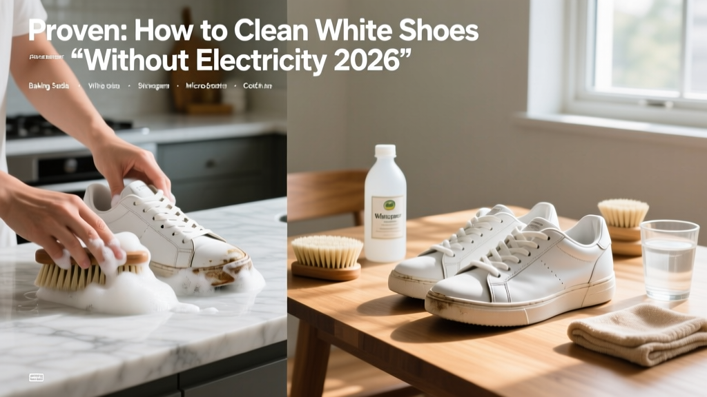 Proven: How to Clean White Shoes Without Electricity 2026