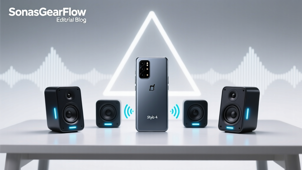 Stylo 4 Bluetooth Speakers: Synced Multi-Speaker Setup