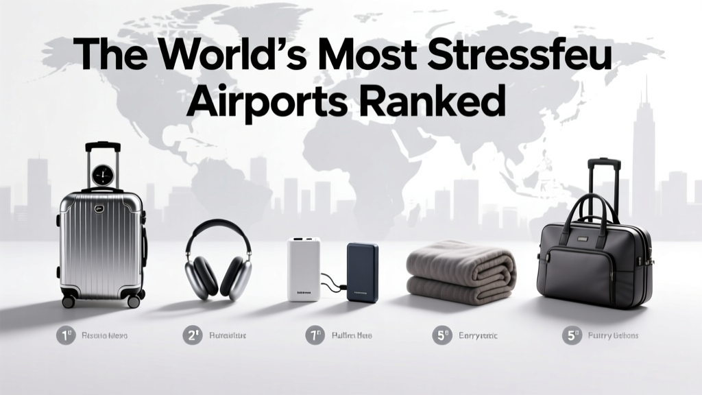 The World’s Most Stressful Airports Ranked: A Data-Driven Field Report from 37 Countries