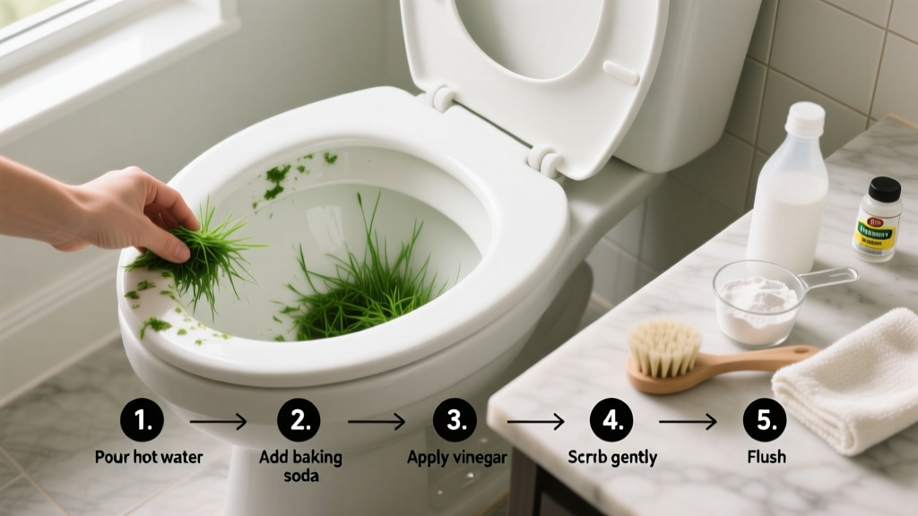 How to Get Grass Out of Toilet: Proven 5-Step Fix
