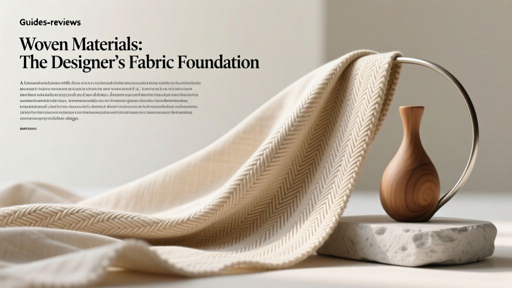 Woven Materials: The Designer’s Fabric Foundation