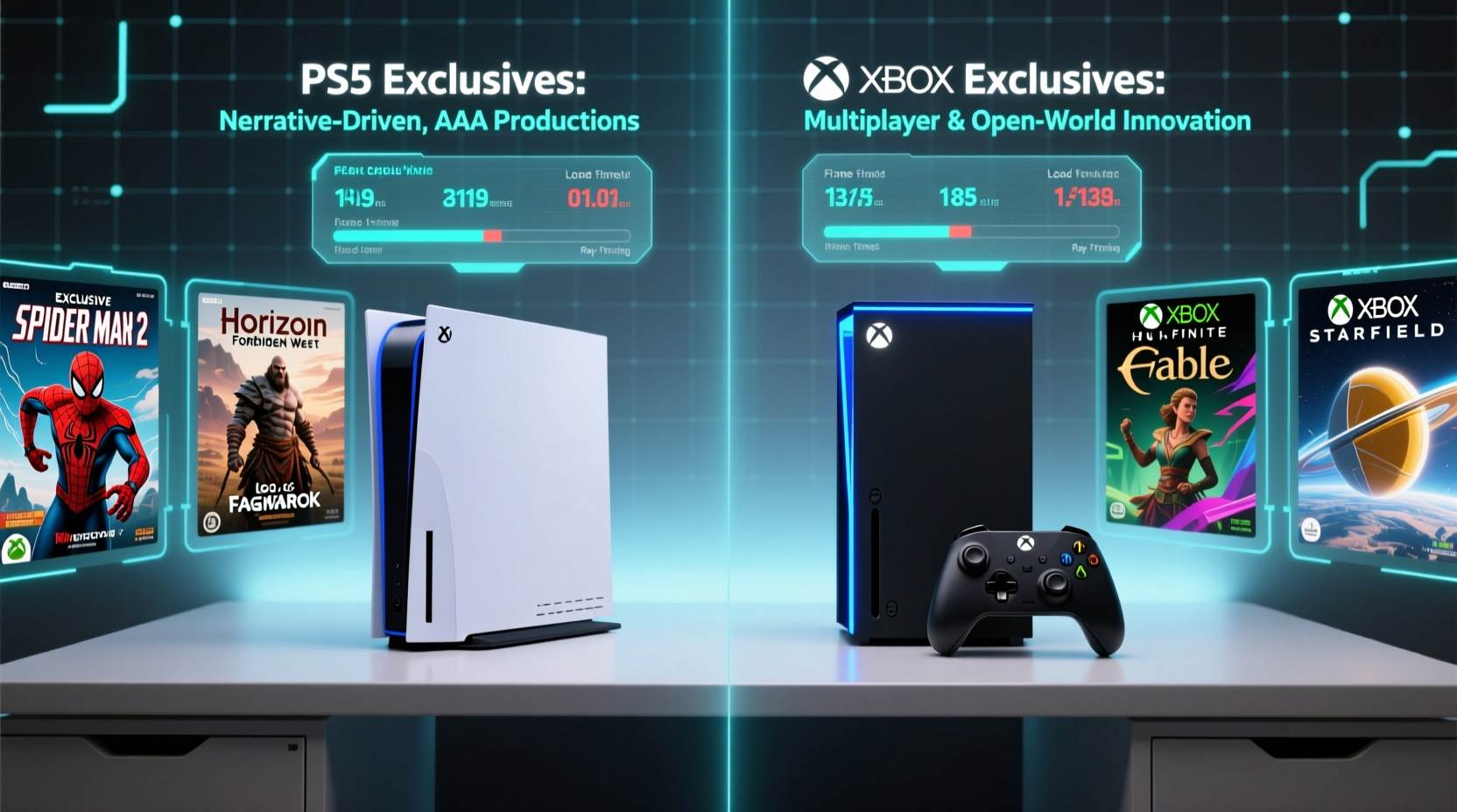 ps5 slim vs xbox series x which console has better game exclusives now