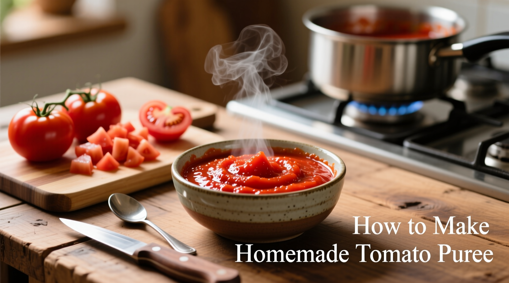 Homemade Tomato Puree: Simple 3-Step Recipe Guide