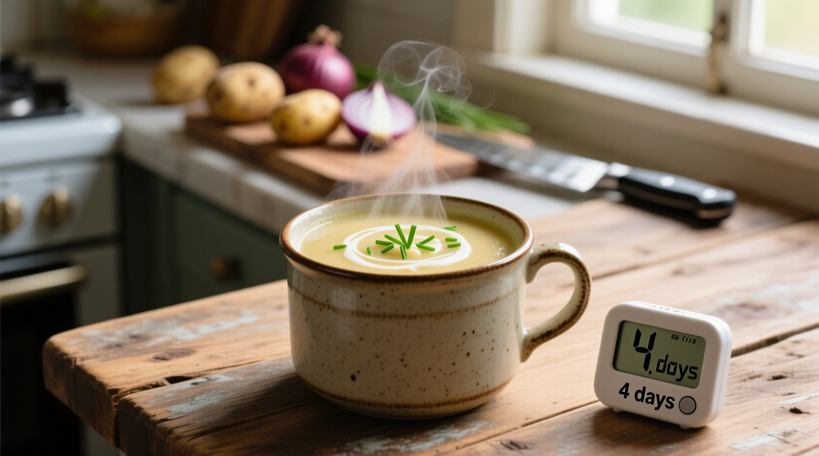 How Long Is Potato Soup Good For: Safety Guidelines