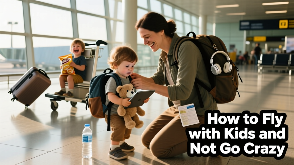 How To Fly With Kids And Not Go Crazy: A Real-World Story From 15 Years of Budget Family Travel