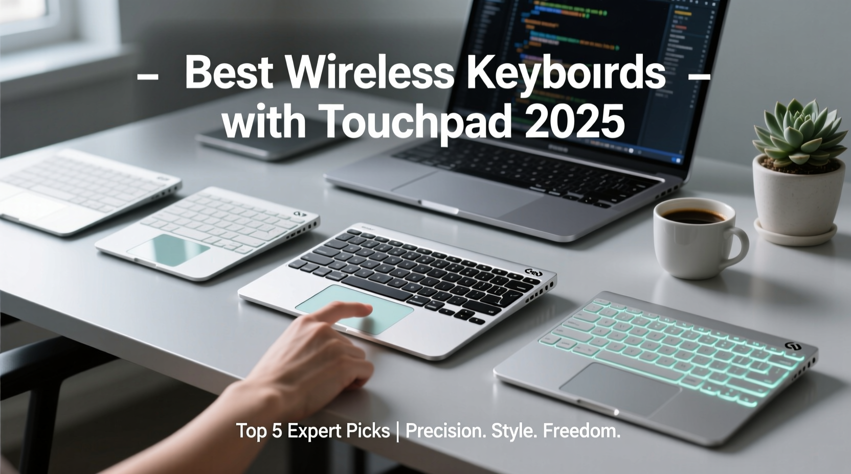 best wireless keyboards with touchpad