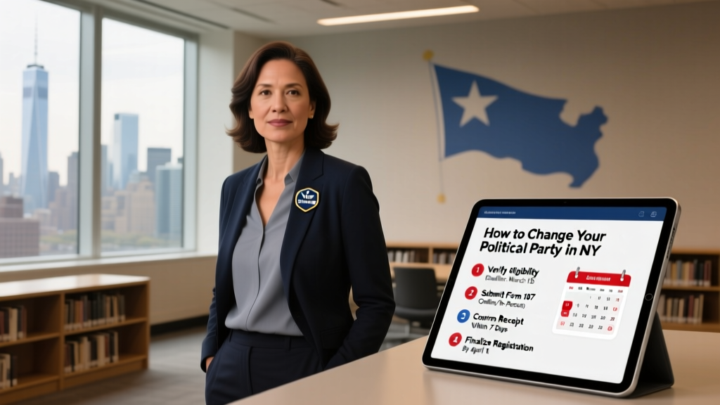 Change Political Party NY: 4-Step Process (2026 Deadlines)