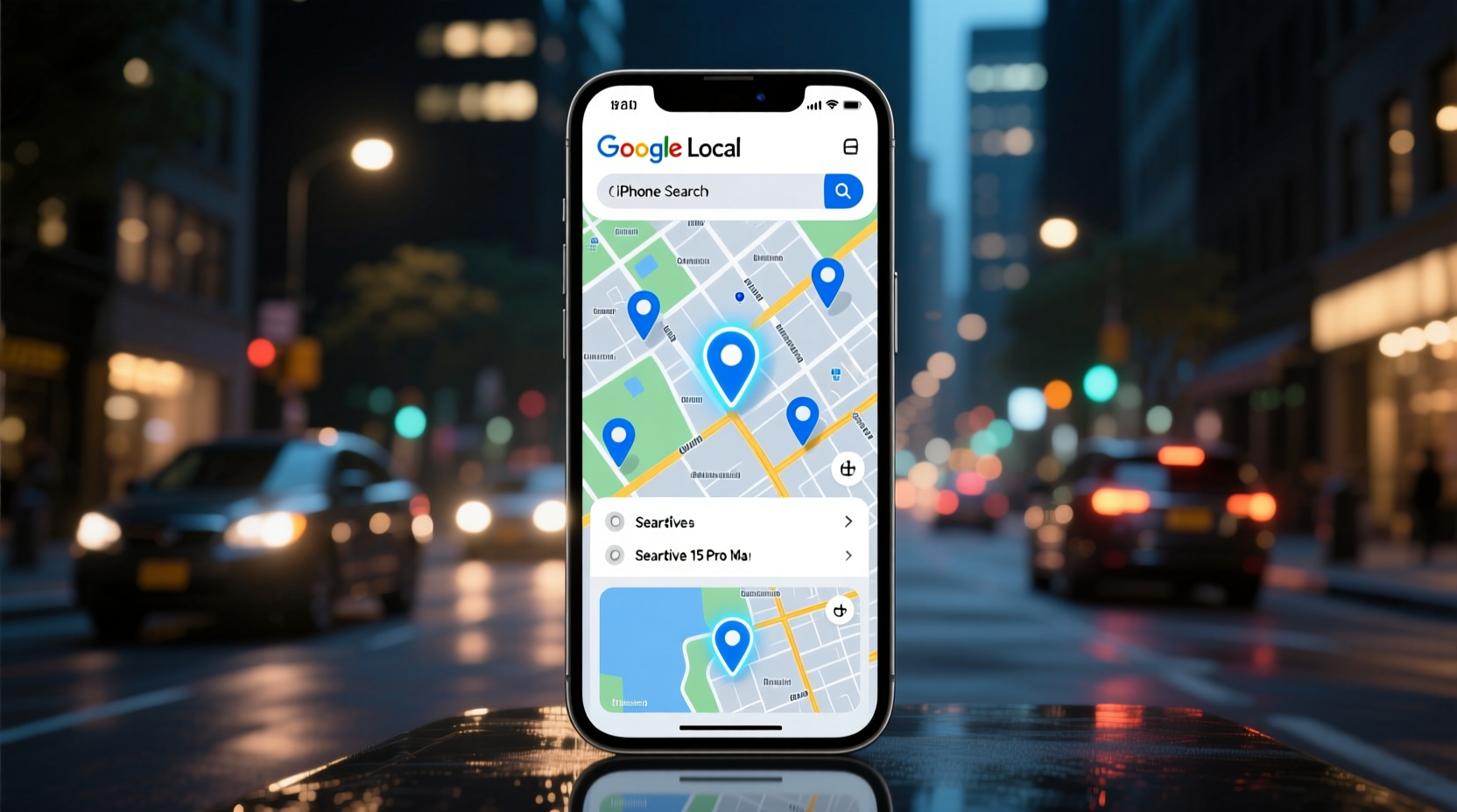 google local on your handheld