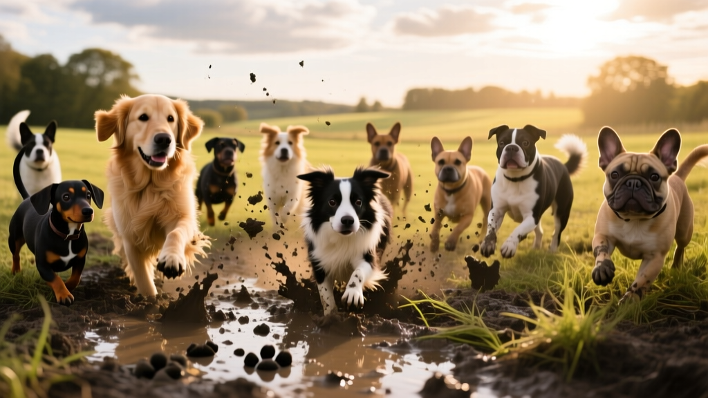 13 Dogs Who Can’t Resist Digging in the Mud