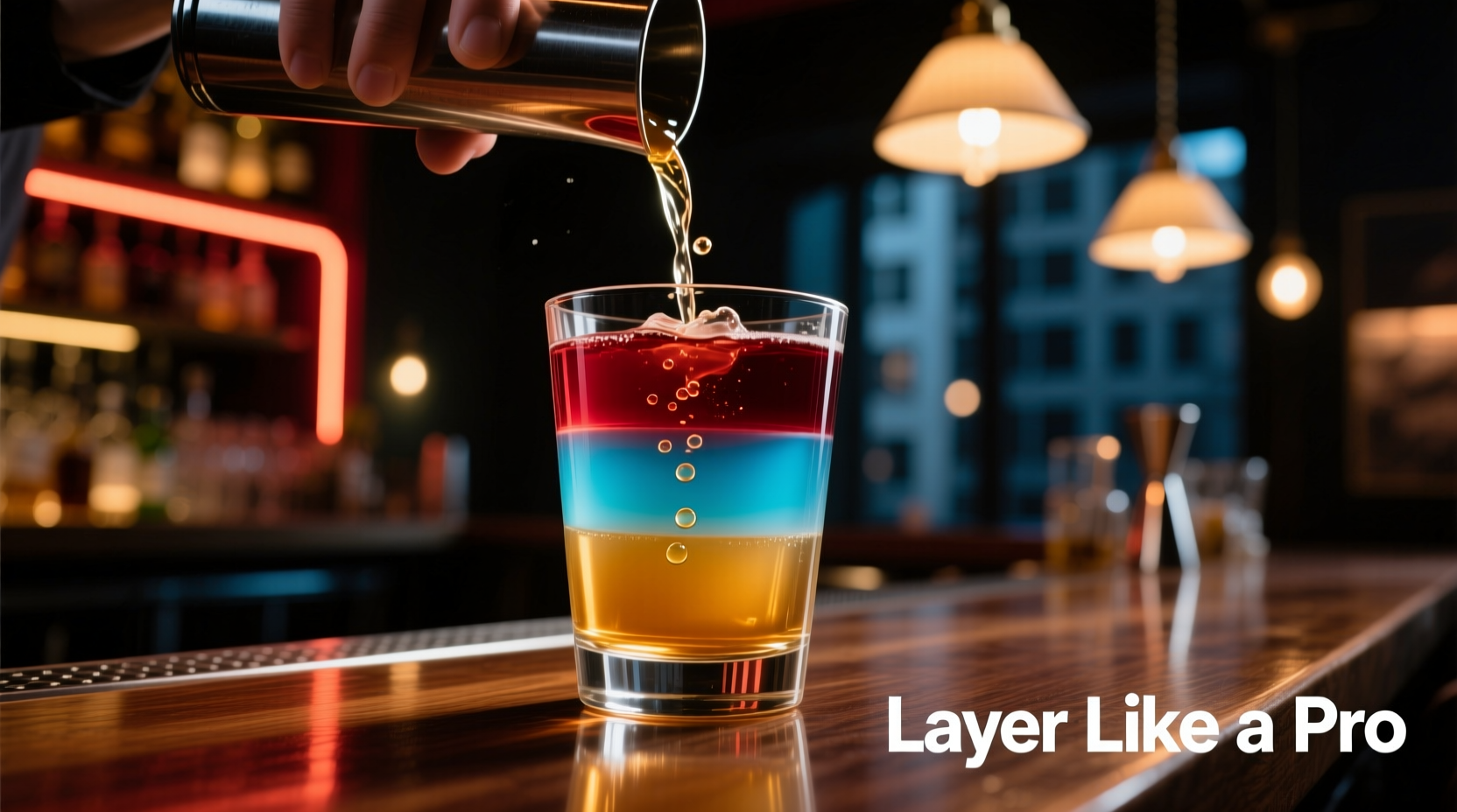 How To Layer Shots Like A Pro Bartender Using Density And Color Techniques