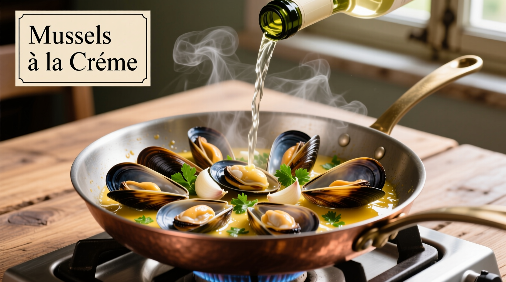 Perfect Mussels with White Wine & Garlic Recipe