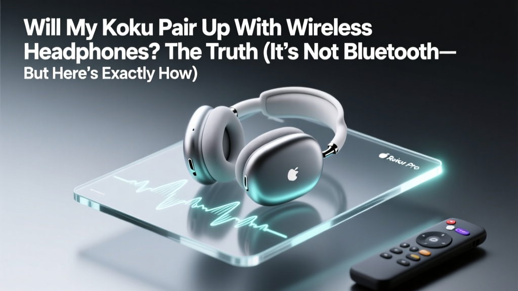 Will My Roku Pair Up With Wireless Headphones (2026)