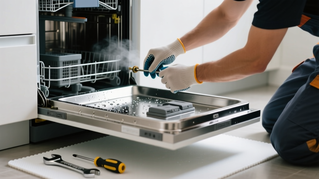 Fix Dishwasher Leaking & Making Unusual Noise