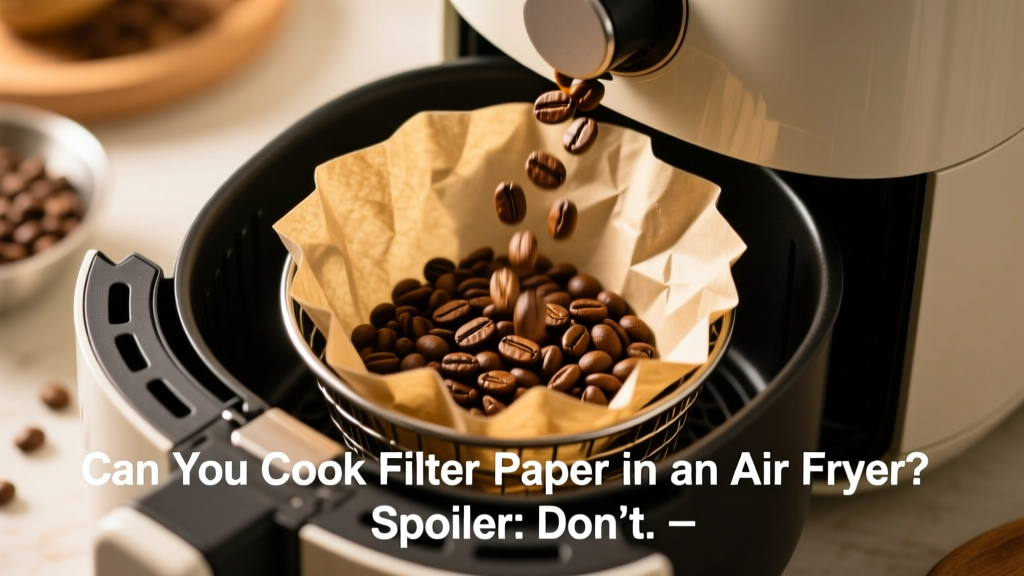 Can You Cook Filter Paper in an Air Fryer? (Spoiler: Don’t.)
