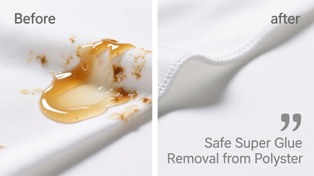 How to Remove Super Glue from Polyester Fabric Safely