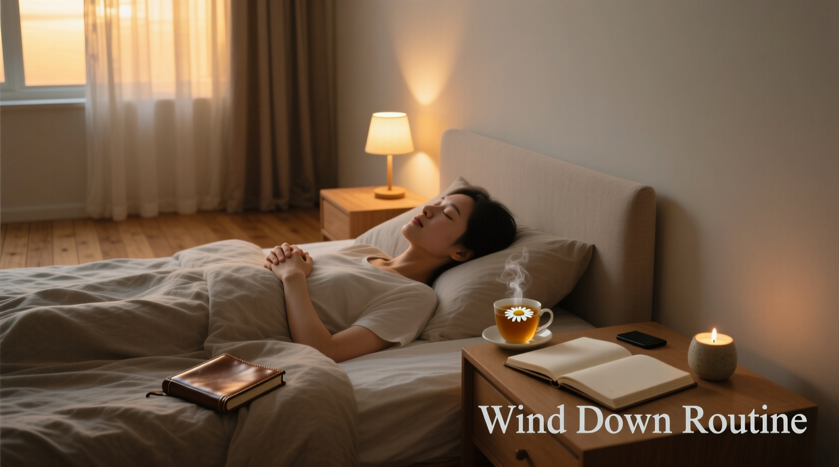 how to create a wind down routine that actually helps you fall asleep faster