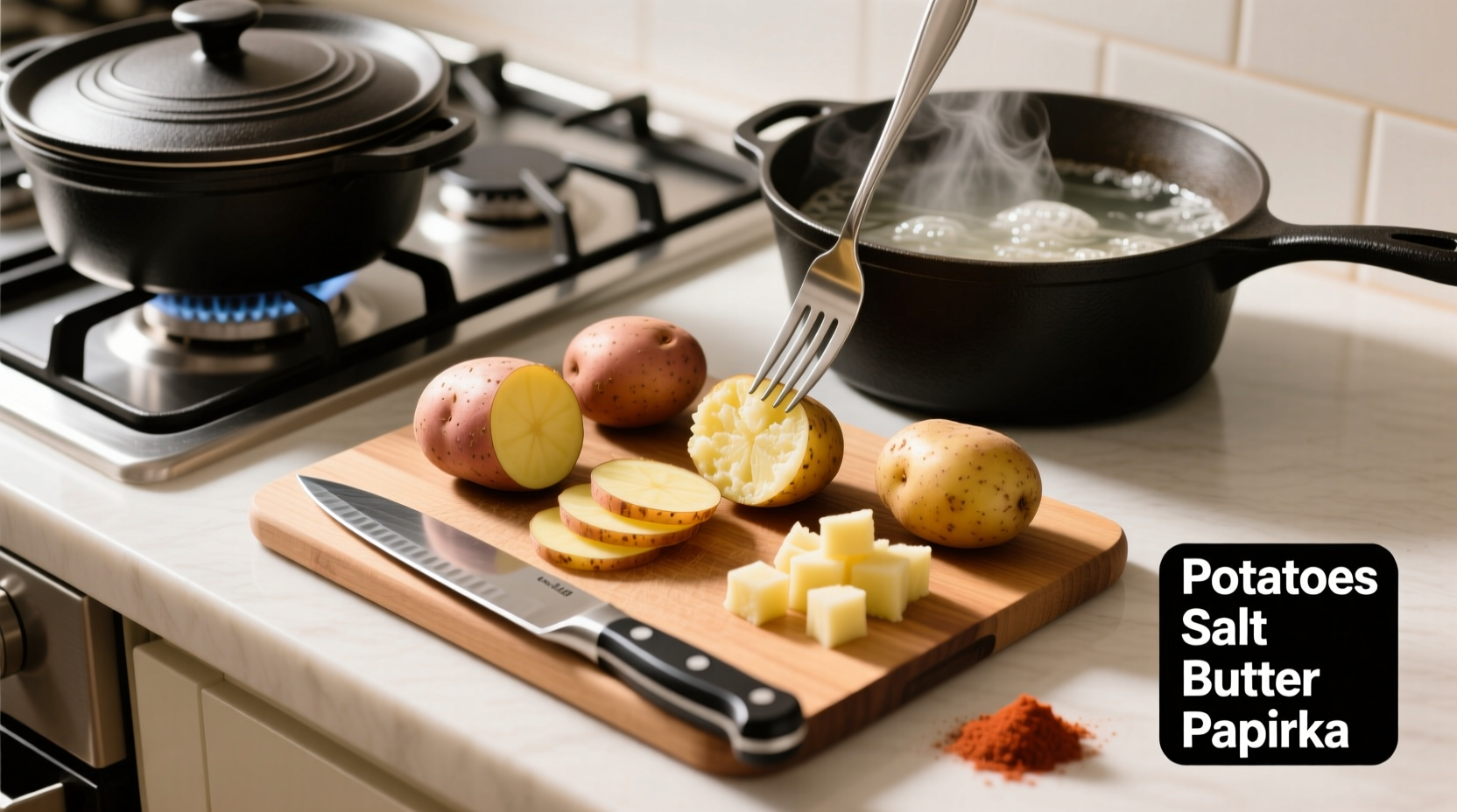 how to cook the potatoes