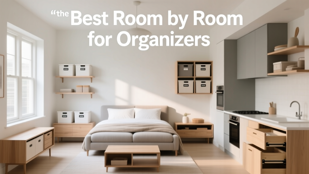 Best Room-by-Room Organizers: Expert Recommendations for Every Space in Your Home