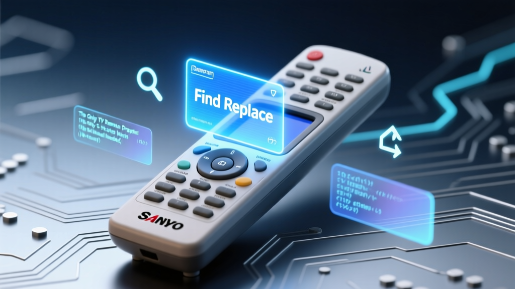 Sanyo TV Remote Control Find Replace Program: The Only 5-Step Guide That Actually Works (No Manual Needed)