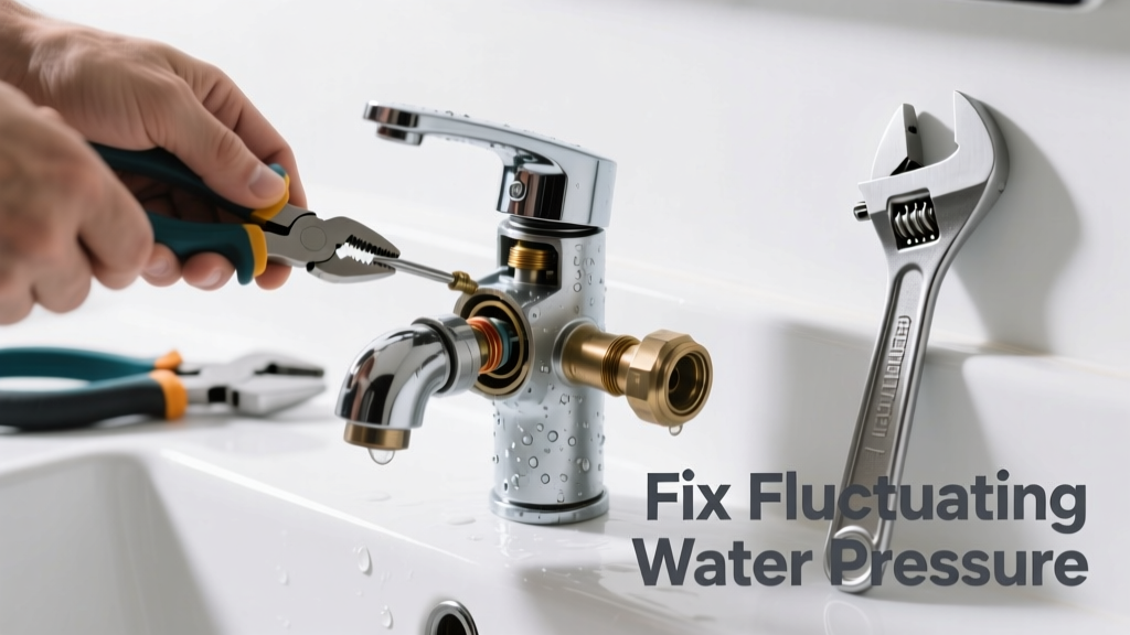 Fix Fluctuating Water Pressure in Your Bathroom