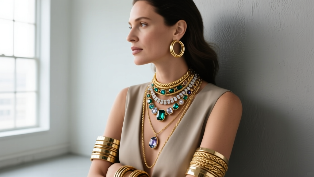 How to Layer Statement Jewelry Like a Pro