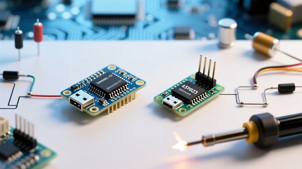 ESP8266 Arduino Guide: NodeMCU vs Wemos D1 Mini Board Comparison