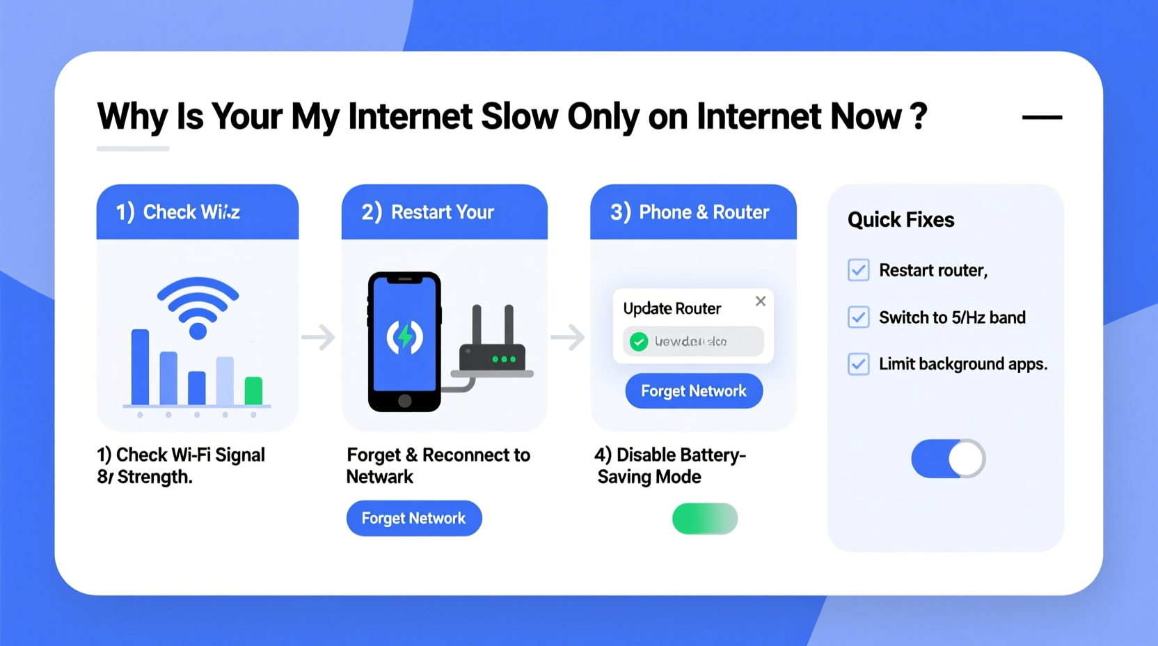 Why Is My Internet Slow Only On My Phone Router Settings To Tweak ...