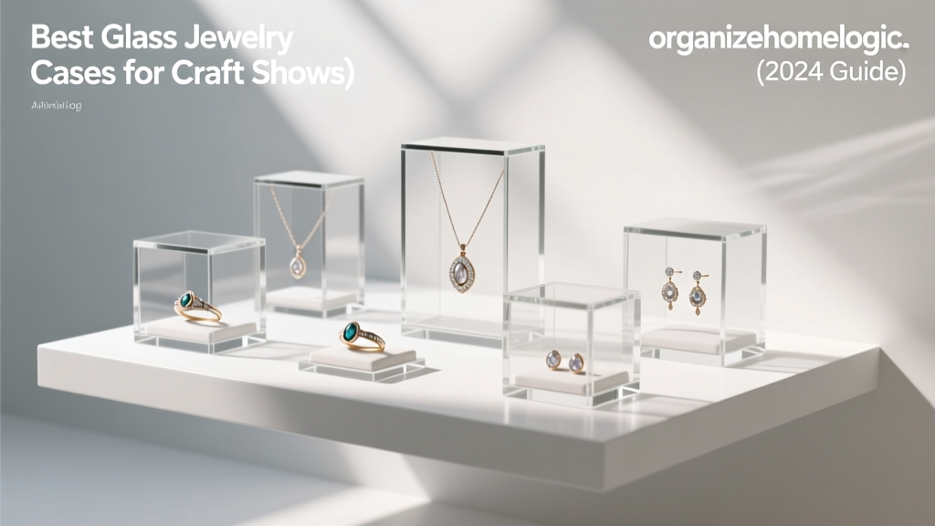 Best Glass Jewelry Cases for Craft Shows (2024 Guide)