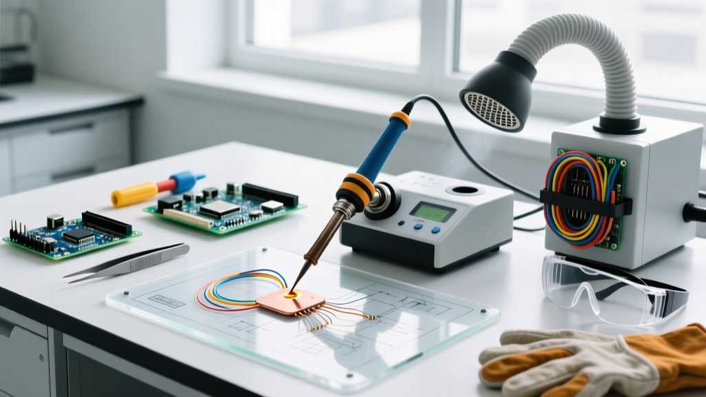 Safe Soldering Protocols: Fume Extraction, PPE, and Workspace Setup