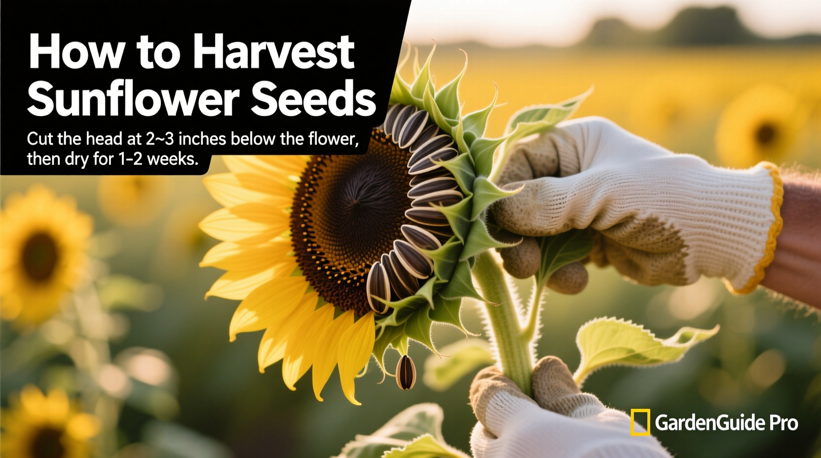 How to Harvest Sunflower Seeds: Complete Step-by-Step Guide