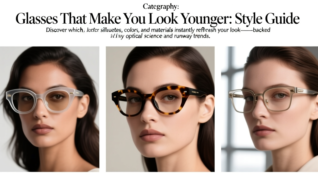 Glasses That Make You Look Younger: Style Guide