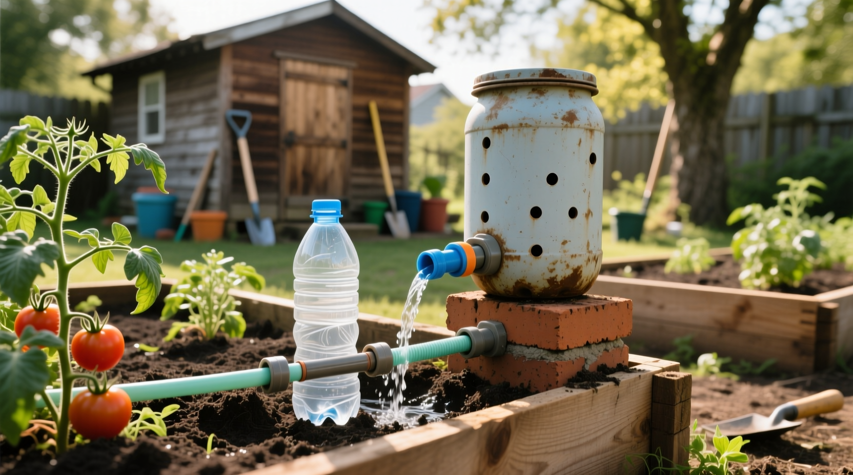 install your own drip irrigation system on the cheap