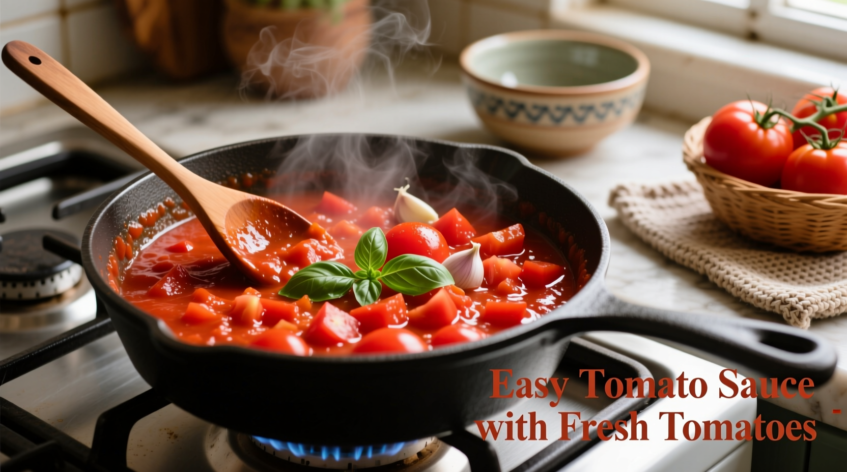 Fresh Tomato Sauce in 30 Minutes: No-Peel Recipe