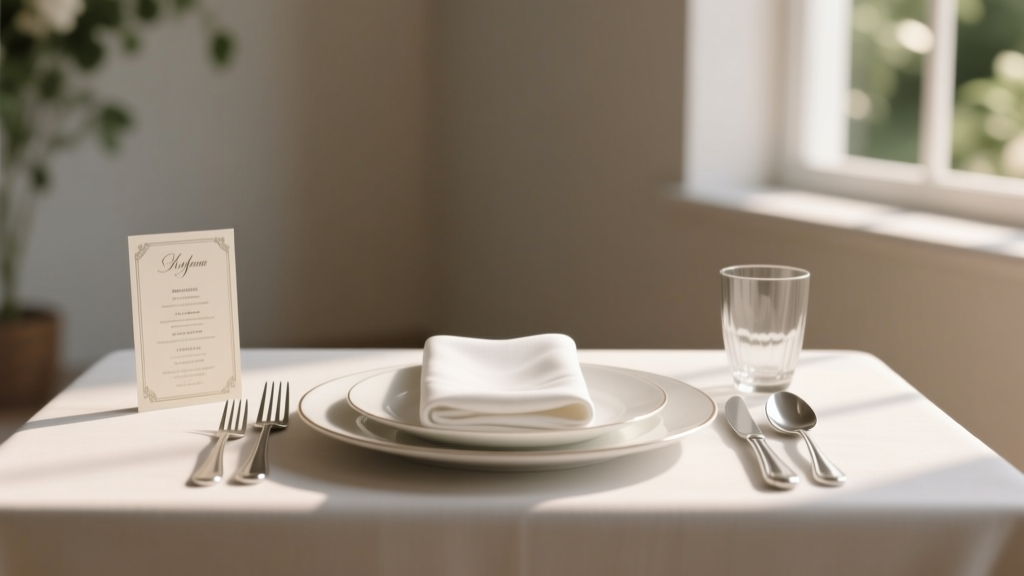Wedding Menu: When & Why You Really Need One
