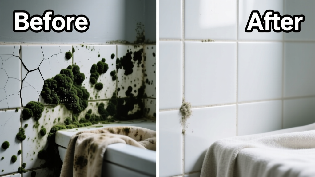How to Remove Mold from Walls, Grout, and Fabric