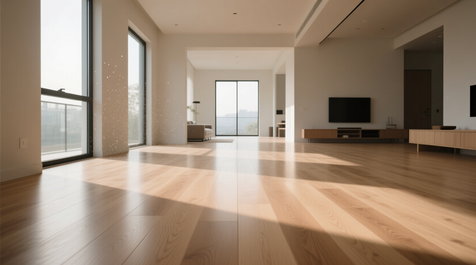 clean laminate wood floors
