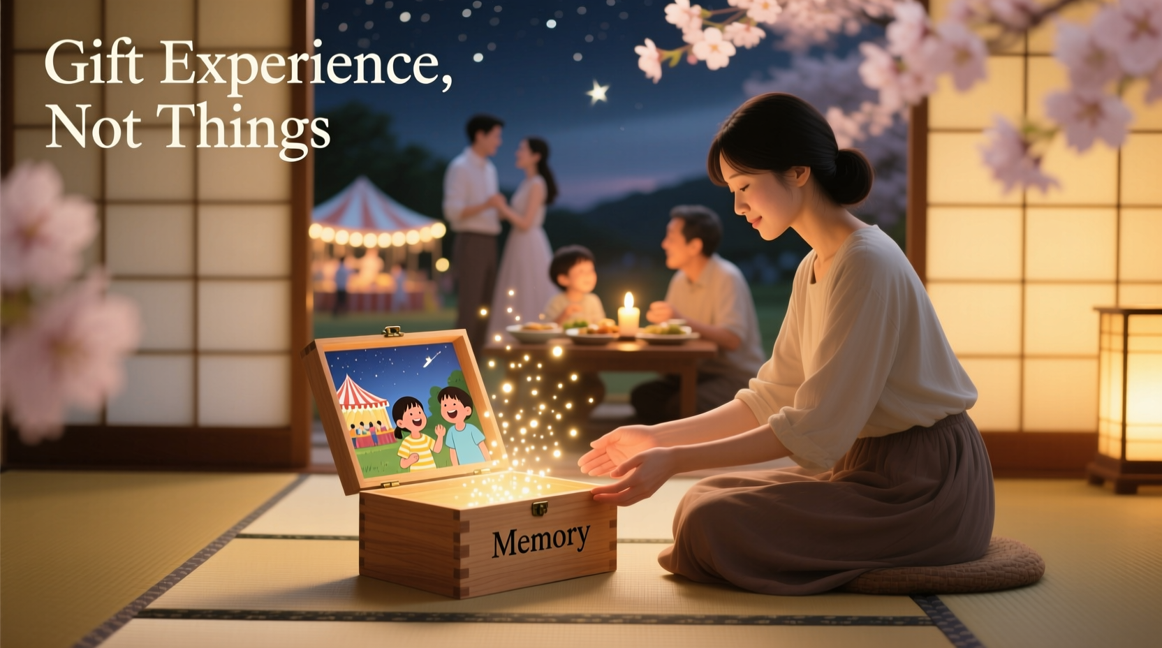 how to gift experience based presents instead of physical items