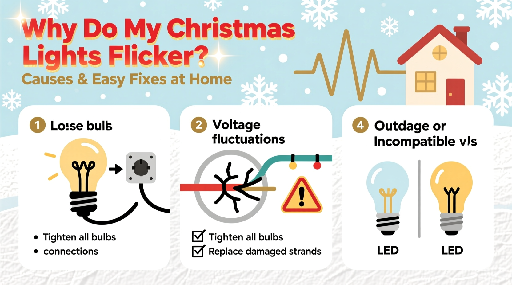 Why Do My Christmas Lights Flicker Causes And Easy Fixes At Home